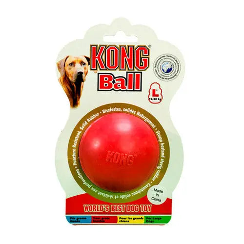 Interaktivt legetøj Ball large 7 cm rød