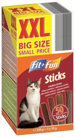 Sticks Multipack rød4 varianter 5x50 g