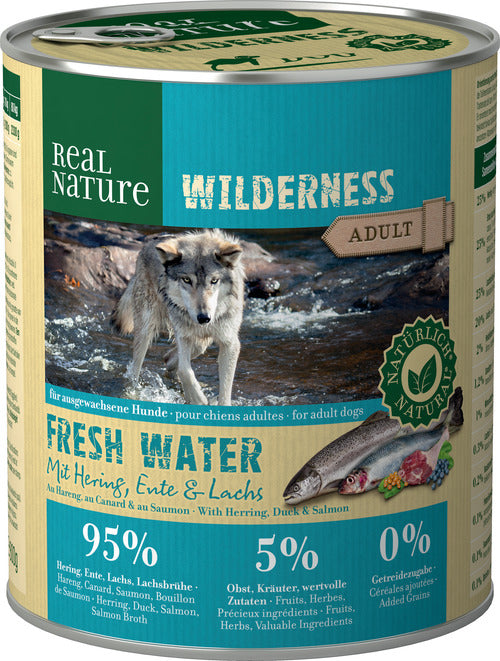 Adult Wilderness Fresh Water sild, laks & and 800 g