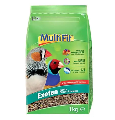 Eksotisk fuglefoder 1 kg