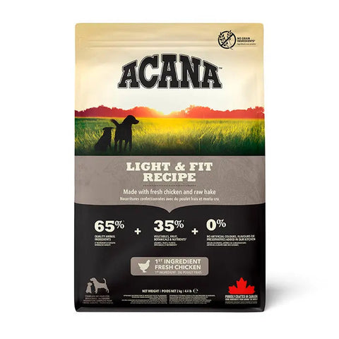 Adult Light & Fit fjerkræ, fisk & grønt 2 kg