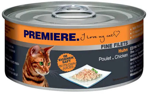 Adult Fine Filets, dåse kylling 80 g