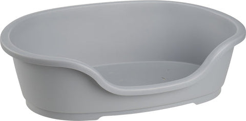 Plastseng Domus 92x61x26 cm medium grå