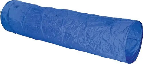 Agility tunnel 250x60 cm blå