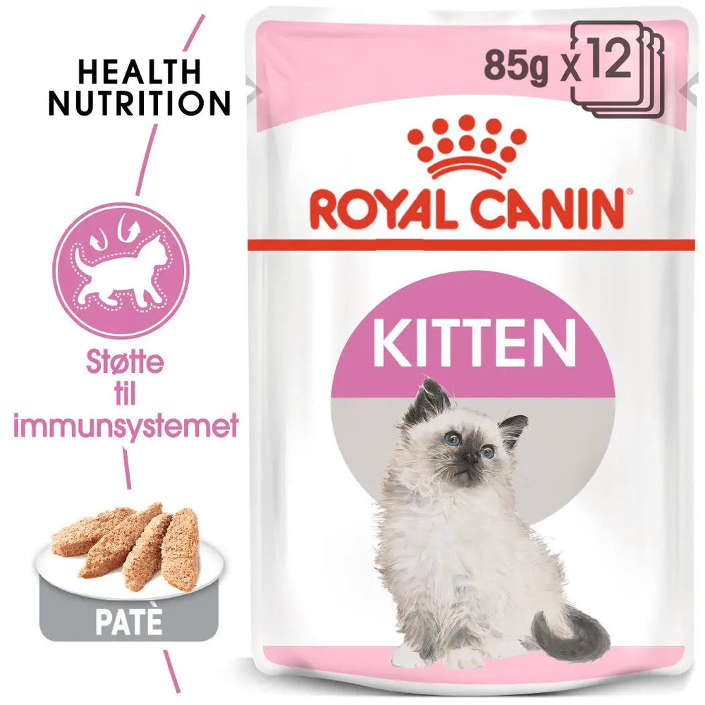 Kitten Paté, menuboks pouch 12x85 g