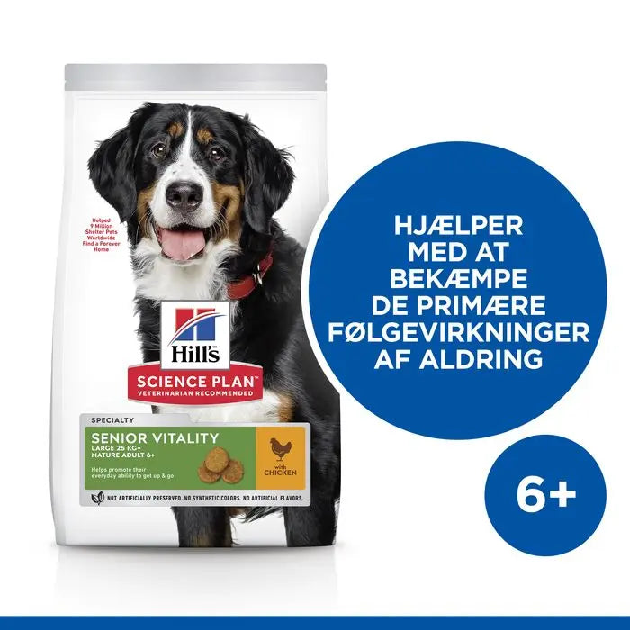 SP Canine Senior Vitality Large kylling  14 kg