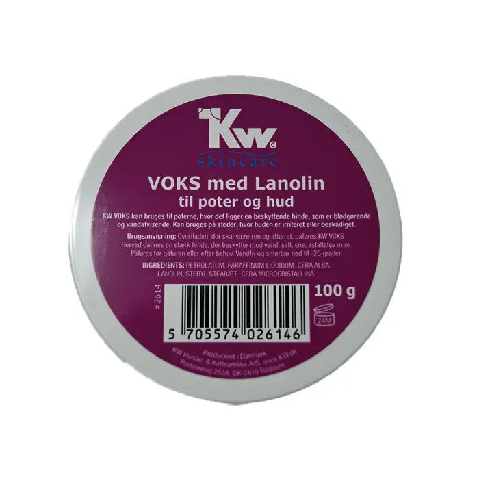 Potevoks m/lanolin Bøtte 100g