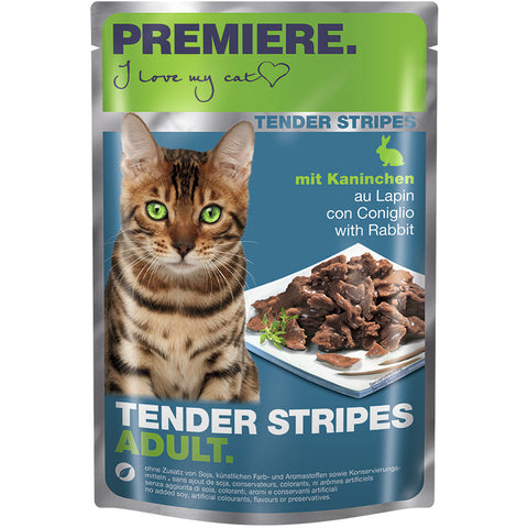Adult Tender Stripes pouch Kanin, 85 g