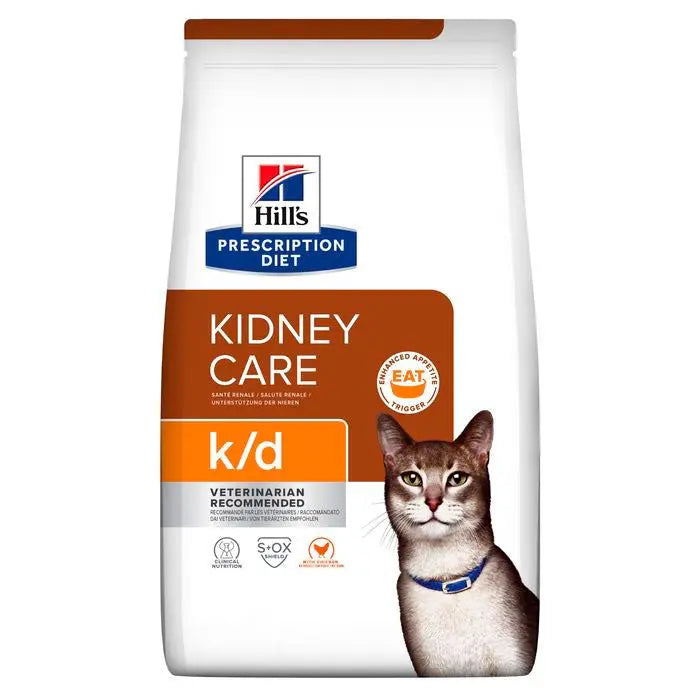 Diætetisk foder k/d Kidney Care med kylling 3kg