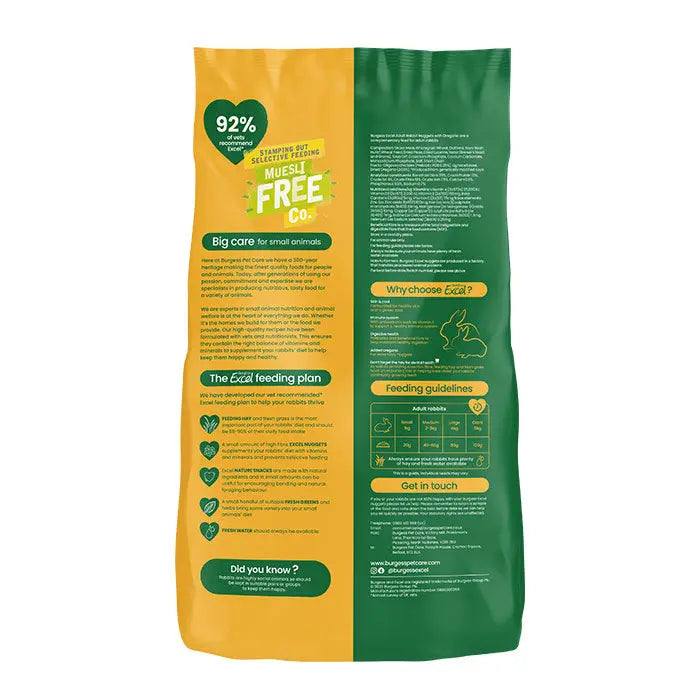 Excel kanin adult oregano 1,5 kg