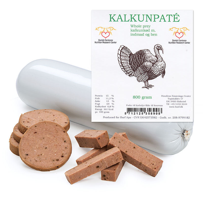 Paté pølse m/ben kalkun 800 g