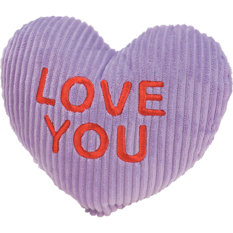 Valentines plys hjerte/læber  ass. farver