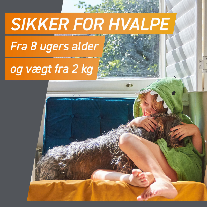 Flåt- & loppemiddel tyggetabletter hund 2-4 kg - 3 stk/pk